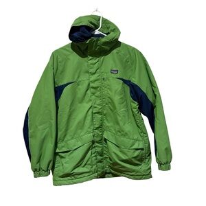 Patagonia  youth boys waterproof Sherpa lined jacket size XL